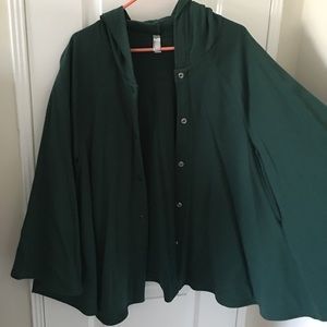 American Apparel - Hooded Poncho Cape